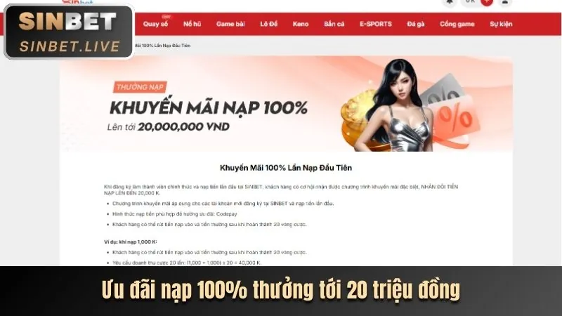 Thưởng chào mừng thành viên mới win55 online